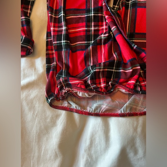 The Bay - red and black plaid shirt - Picture 9 of 9